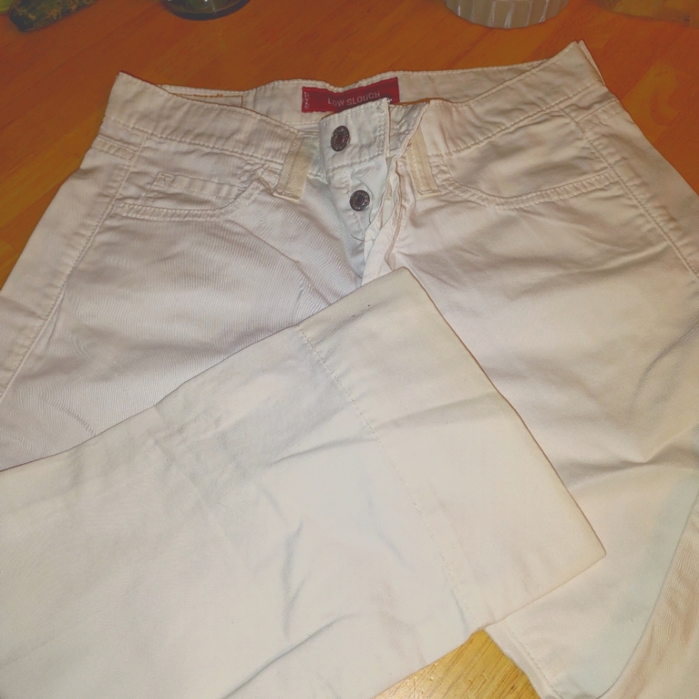 Levi Strauss Capri sz 3 Jr white NWOT